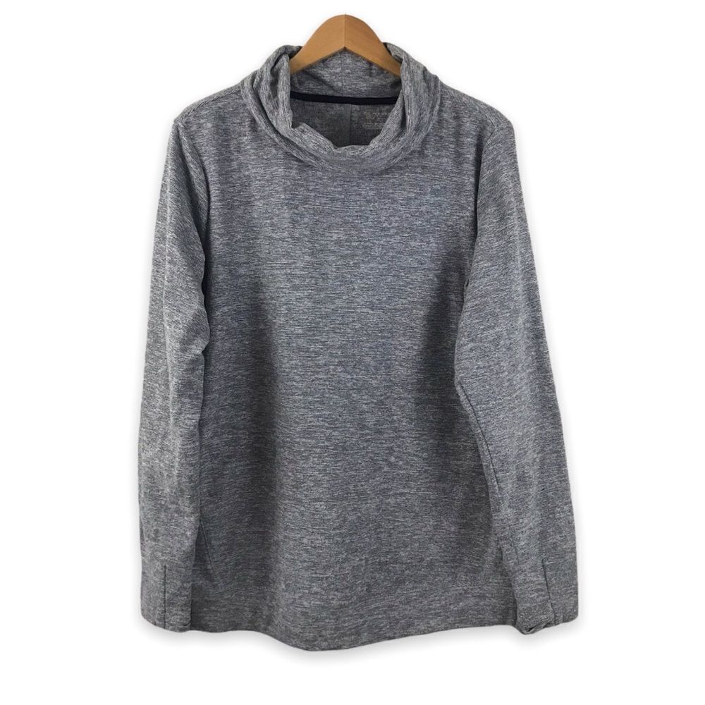 Cowl neck active shirt‎